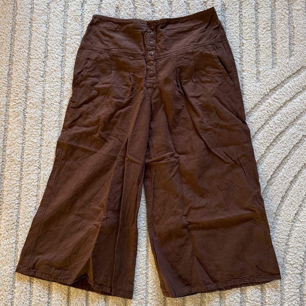 100% Cotton Capri Gauchos